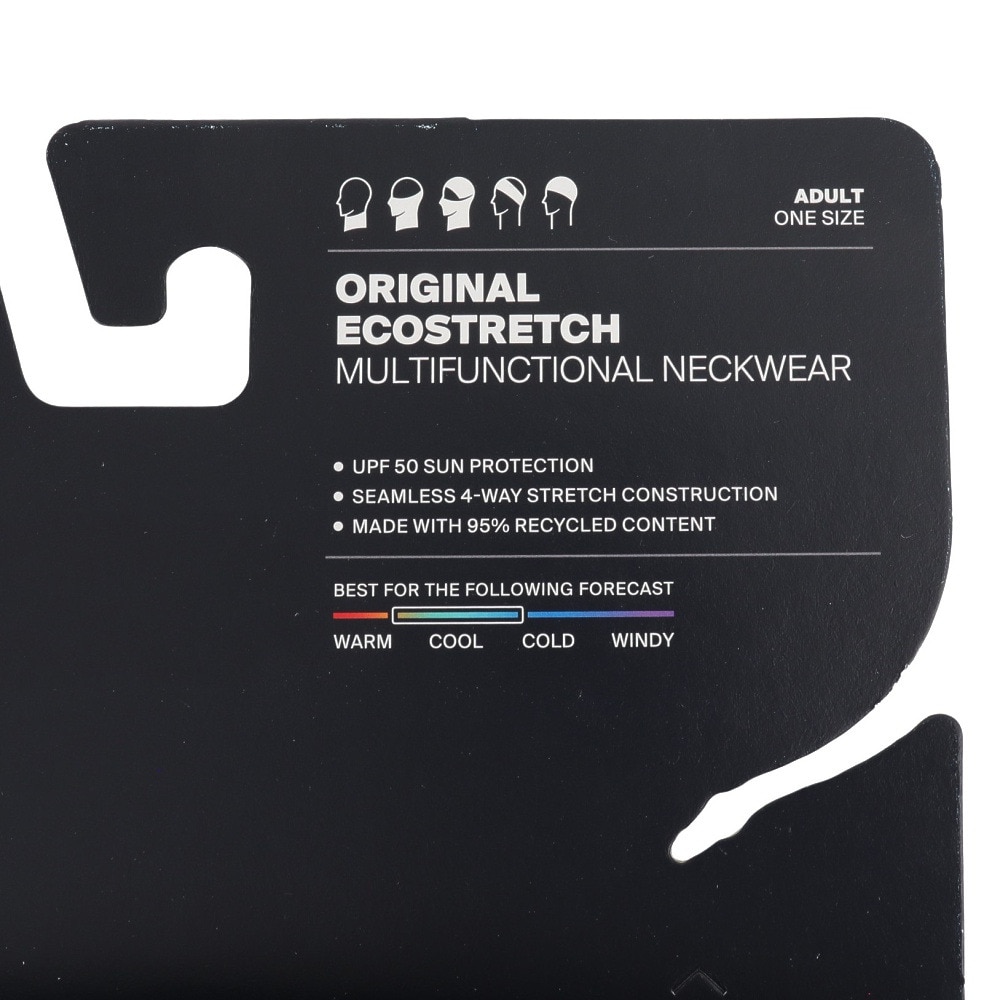 バフ（BUFF）（メンズ、レディース）オリジナル スピリドン EcoStretch ネックウォーマー 580986 SPIRIDON
