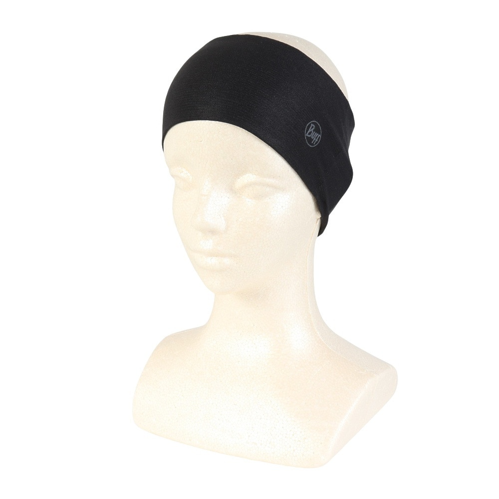 バフ（BUFF）（メンズ、レディース）COOLNETUV W ヘッドバンド 357014 SOLID BLACK