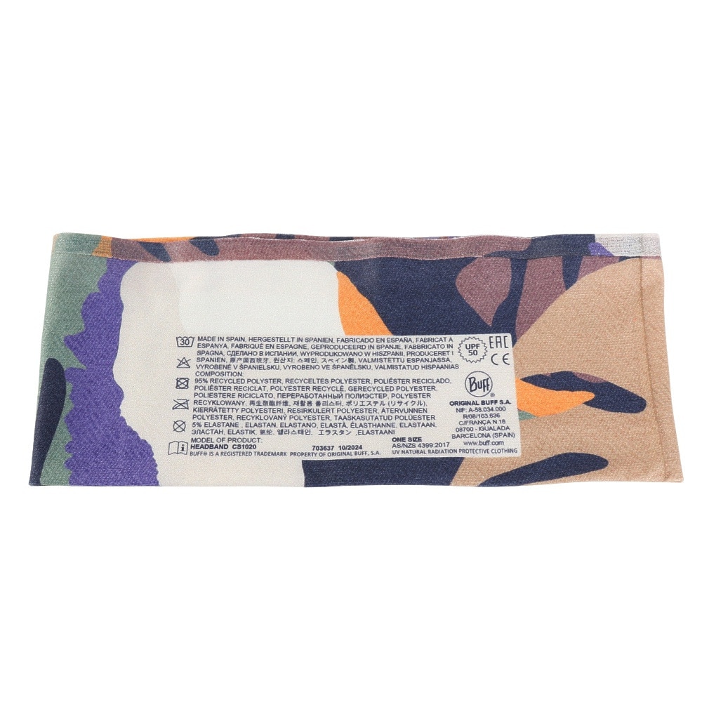 バフ（BUFF）（メンズ、レディース）COOLNETUV W ヘッドバンド 576118 GUYNAM MULTI