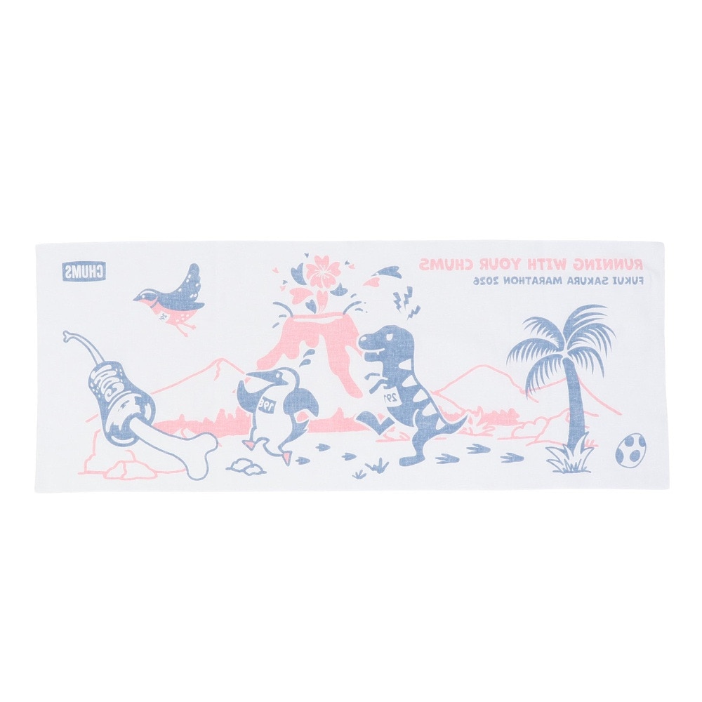 チャムス（CHUMS）（メンズ、レディース、キッズ）ふくい桜マラソン26 手ぬぐい CH09-1376-0000