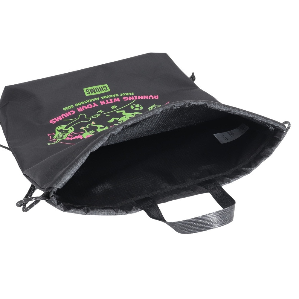 チャムス（CHUMS）（メンズ、レディース）ふくい桜マラソン2026 ナップサック CH60-4124-K001