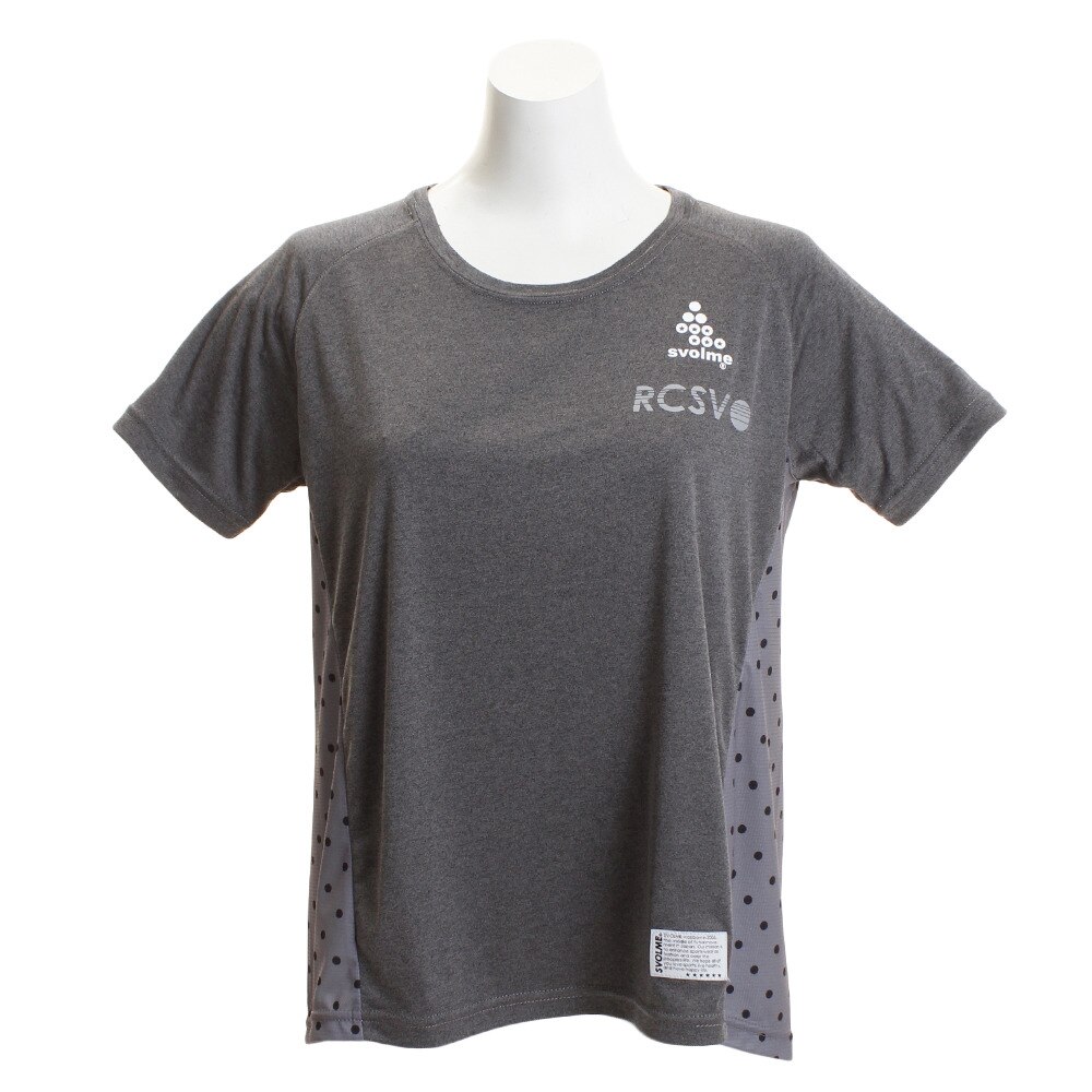 Tシャツ レディース 半袖 ライトドットフレアランシャツG 7191-16900GY オンライン価格