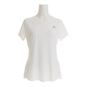 オドロ（ODLO）（レディース）ランニング Tシャツ レディース 半袖 クルーネック Cera 312611white
