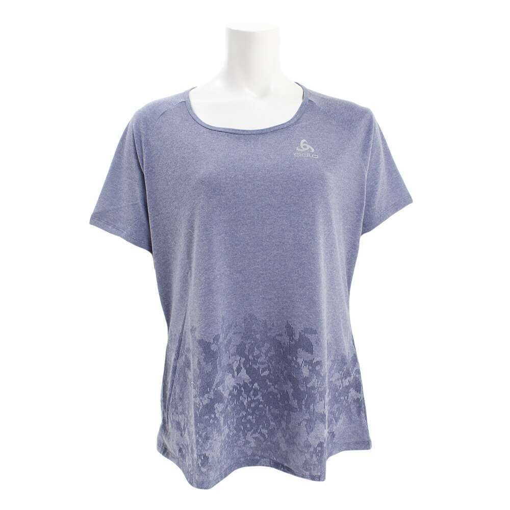 【多少の傷汚れありの為大奉仕】Tシャツ レディース 半袖 ミレニアム EL 350421blue indigo melange - Bl オンライン価格