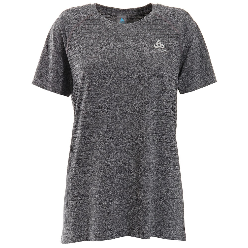 Tシャツ レディース 半袖 シームレスエレメント クルーネック 312641-15700grey melange
