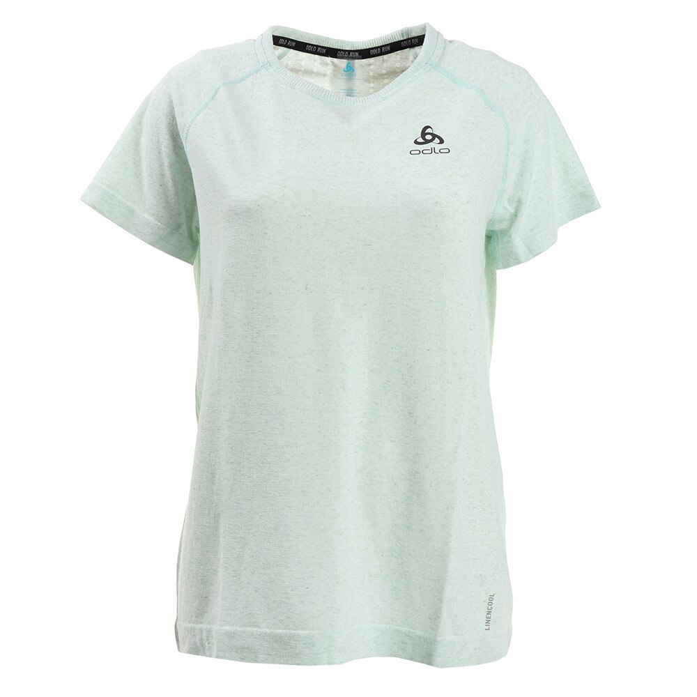 Tシャツ レディース 半袖 ミレニアムリネンクールプロ クルーネック 312691-40712 オンライン価格
