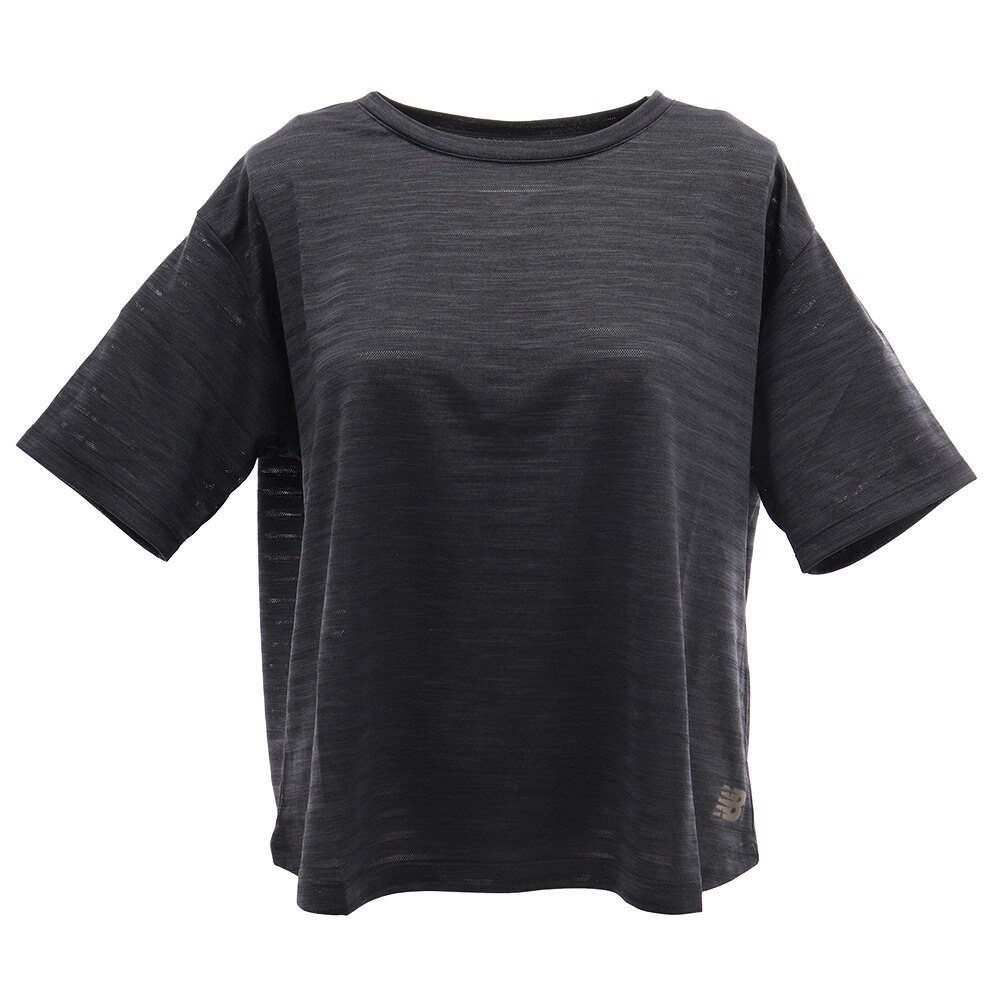 Tシャツ レディース 半袖 オーバーサイズドメッシュ WT93813BK オンライン価格