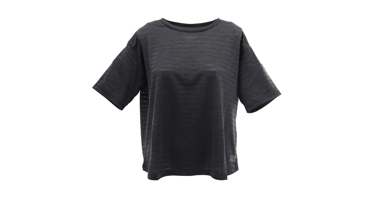 ニューバランス｜ランニング ランニングウェア レディース Tシャツ 半袖 オーバーサイズドメッシュ WT93813BK -  スポーツ用品はスーパースポーツゼビオ