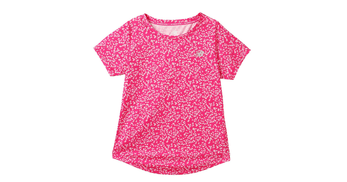 ランニング Tシャツ レディース 半袖 Sakura グラフィックショートスリーブ Awt0101yepk ニューバランス ヴィクトリア
