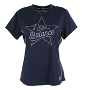 ニューバランス（new balance）（レディース）Star Trainingロゴ 半袖Tシャツ AWT0305YECL