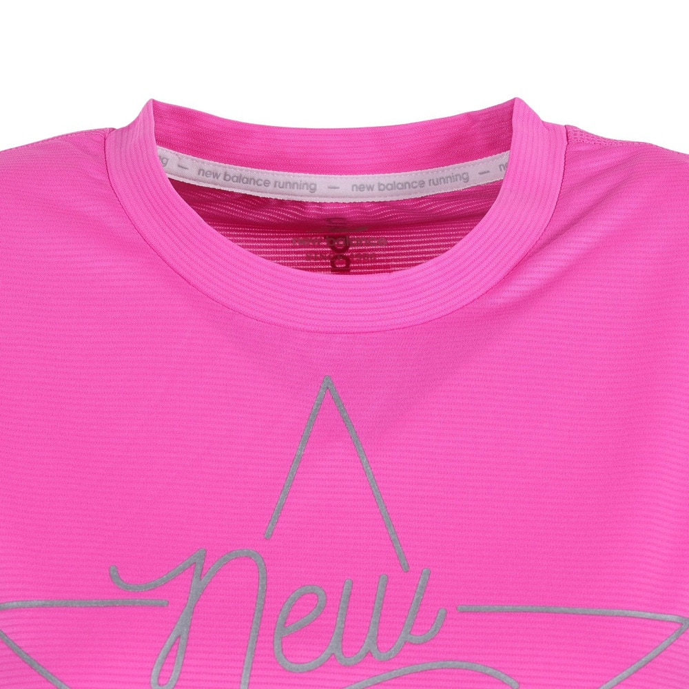 ニューバランス（new balance）（レディース）半袖Tシャツ レディース Star Training AWT0305YFUS★★★