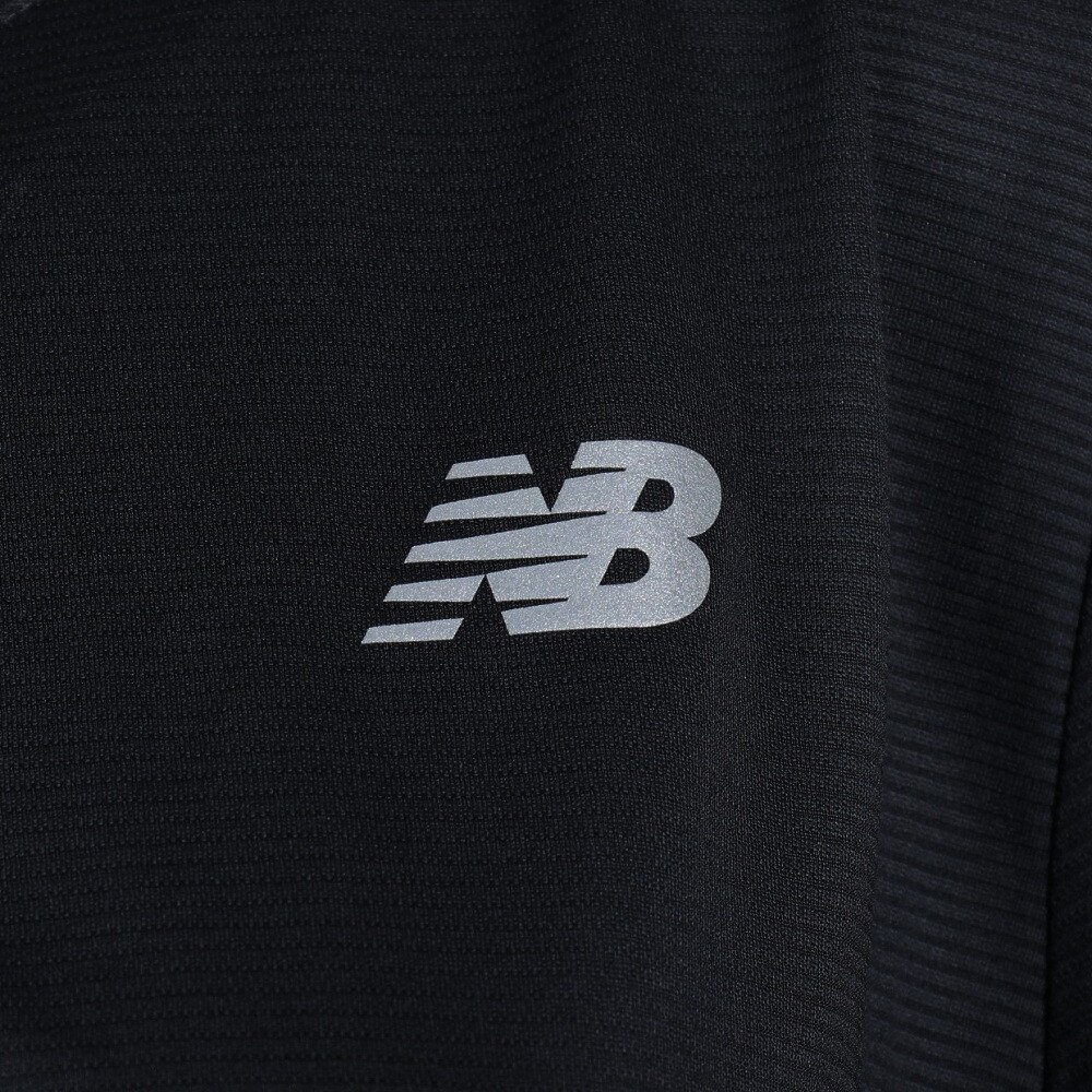 ニューバランス（new balance）（レディース）ランニング ランニングウェア レディース ベーシック ショートスリーブ 半袖 Tシャツ AWT11220BK