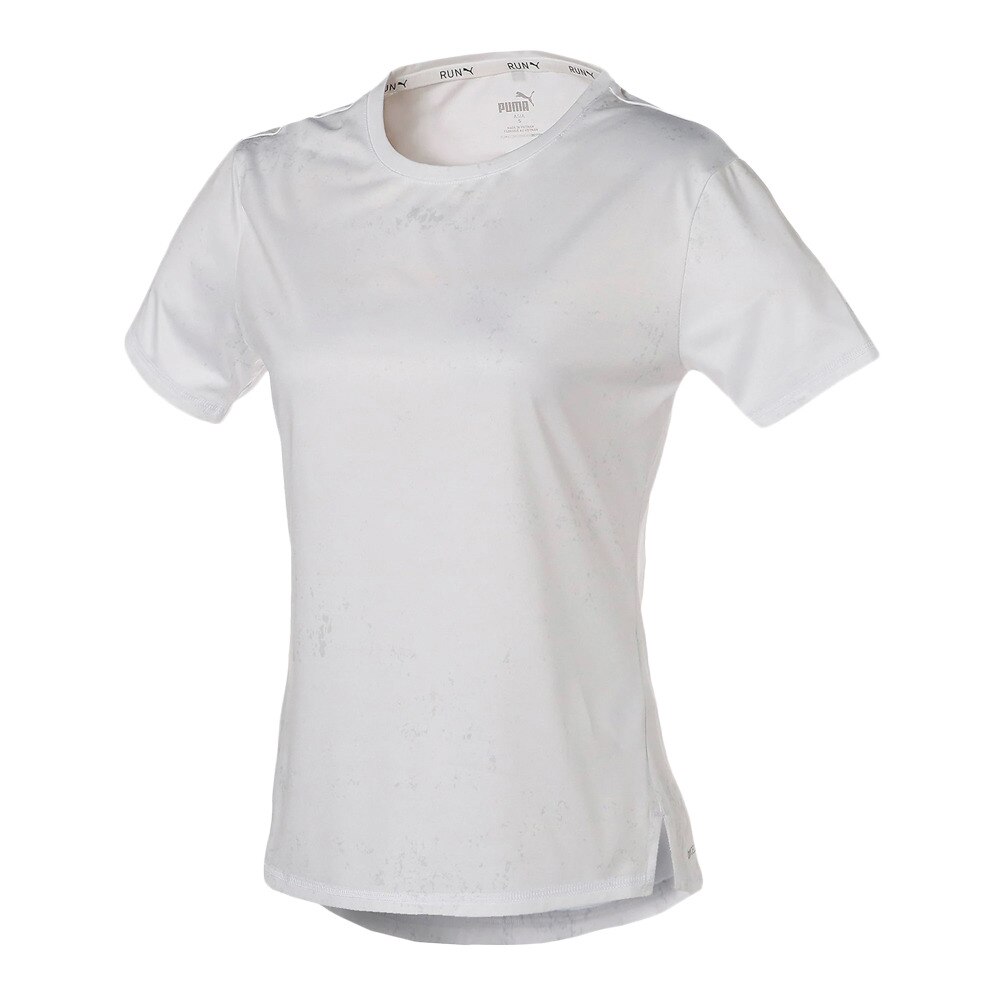  ランニング グラフィック 半袖 Tシャツ 520685 02 WHT 母の日