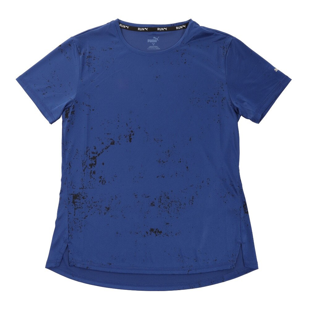  ランニング グラフィック 半袖Tシャツ 520685 12 EBLU 母の日