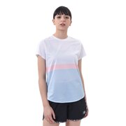 ニューバランス（new balance）（レディース）ランニング グラフィック 半袖 Tシャツ AWT11221WT
