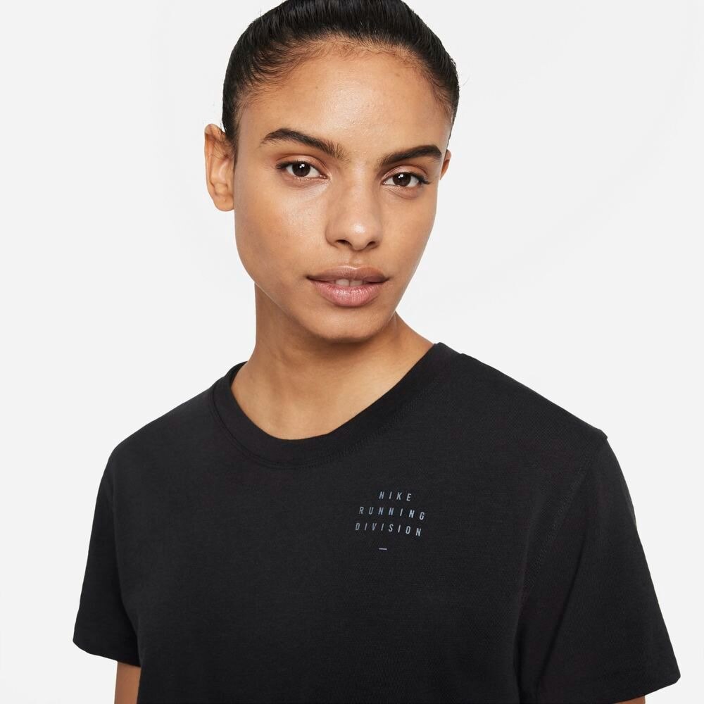 ナイキ（NIKE）（レディース）ランニング ランニングウェア レディース Dri-FIT ラン ディビジョン ルーシュド ショートスリーブ トップス DD5316-010