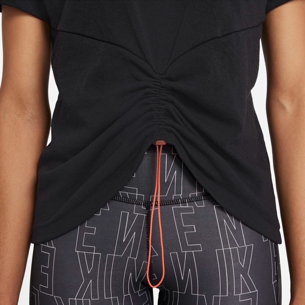 ナイキ（NIKE）（レディース）ランニング ランニングウェア レディース Dri-FIT ラン ディビジョン ルーシュド ショートスリーブ トップス DD5316-010