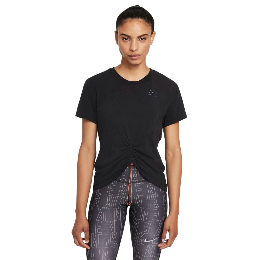 ナイキ（NIKE）（レディース）ランニング ランニングウェア レディース Dri-FIT ラン ディビジョン ルーシュド ショートスリーブ トップス DD5316-010