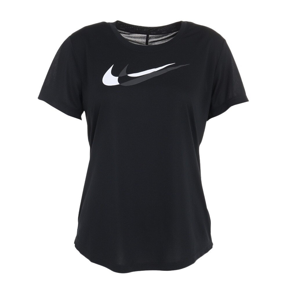 ナイキ ナイキ Nike レディース ドライ 速乾 Dri Fit スウッシュ ラン 半袖tシャツ Dd6479 010 スポーツ用品はスーパースポーツゼビオ
