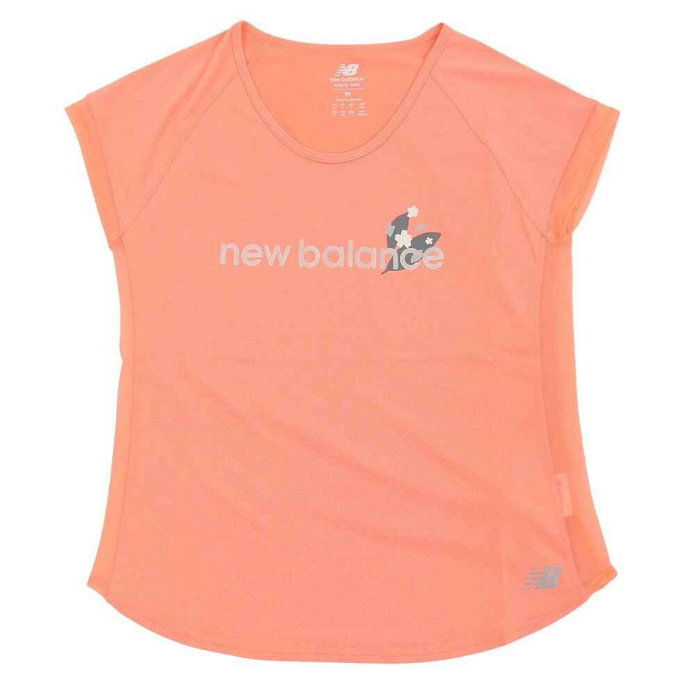 ニューバランス（new balance）（レディース）Tシャツ ランニングシャツ AWT1107YPPR