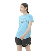 ニューバランス（new balance）（レディース）半袖 Tシャツ 名古屋ウィメンズマラソン AWT1123YVLS