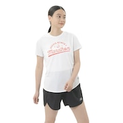 ニューバランス（new balance）（レディース）半袖 Tシャツ レディース 名古屋ウィメンズマラソン AWT1123YWT ドライ