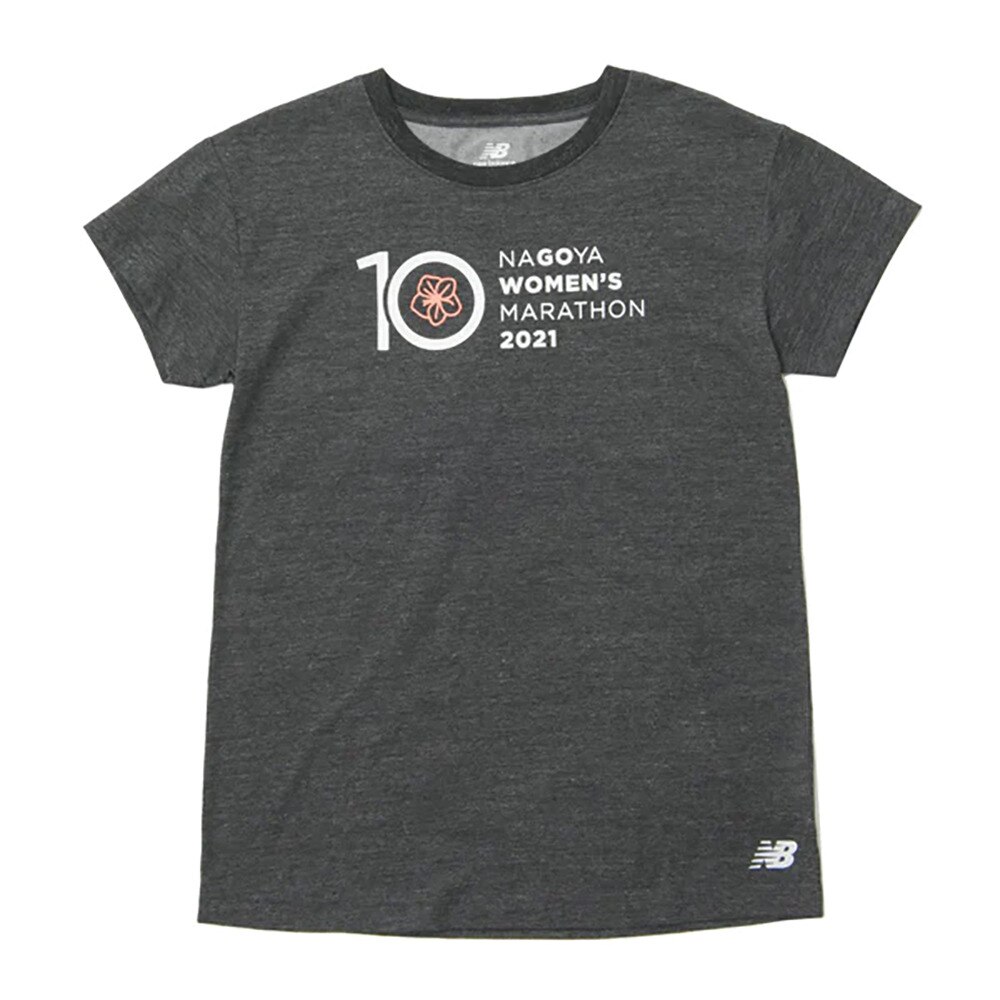 ニューバランス（new balance）（レディース）半袖 Tシャツ レディース 吸湿速乾 名古屋ウィメンズマラソン AWT1126YBKH★★★
