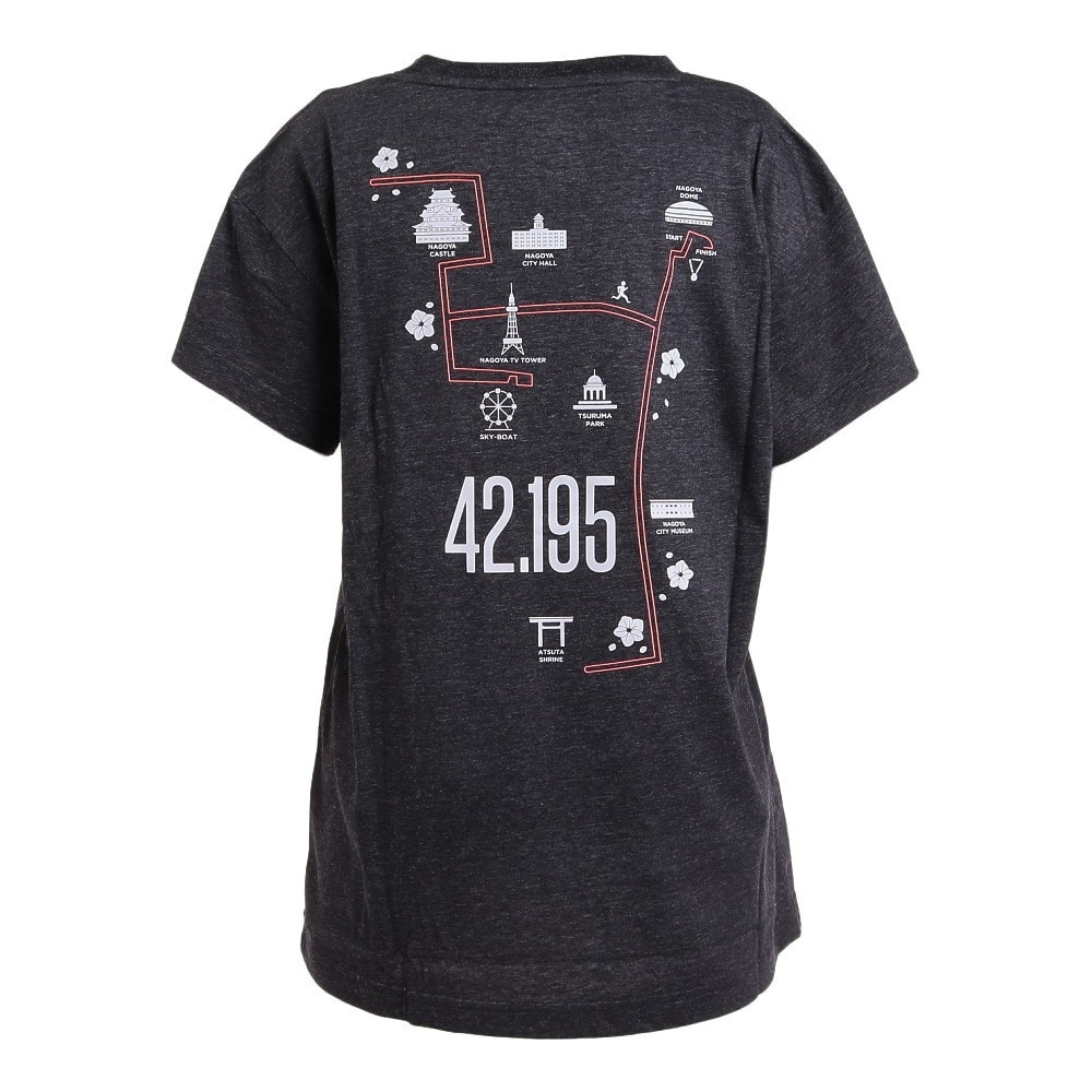 ニューバランス（new balance）（レディース）半袖 Tシャツ レディース 吸湿速乾 名古屋ウィメンズマラソン AWT1126YBKH★★★