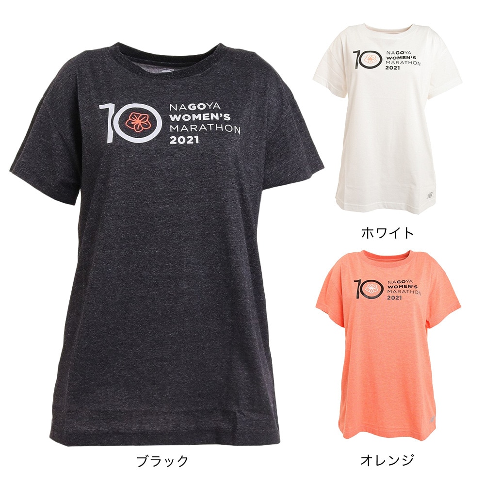 ニューバランス（new balance）（レディース）半袖 Tシャツ レディース 名古屋ウィメンズマラソン AWT1126YPPR