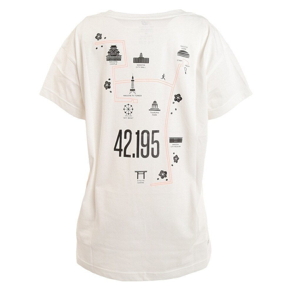 ニューバランス（new balance）（レディース）半袖 Tシャツ レディース 吸湿速乾 名古屋ウィメンズマラソン AWT1126YWT