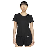 ナイキ（NIKE）（レディース）ドライ 速乾 Dri-FIT レース 半袖トップ DD5928-010 ナイトラン