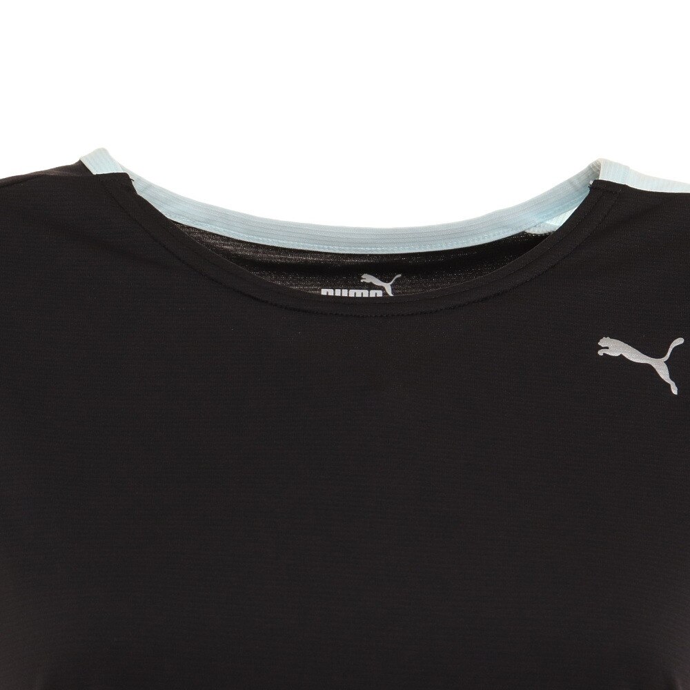 プーマ（PUMA）（レディース）ドライ 速乾 ドライプラス ランニング 半袖Tシャツ 522288 01 BLK