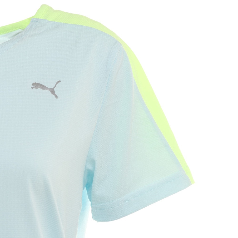 プーマ（PUMA）（レディース）ドライ 速乾 ドライプラス ランニング 半袖Tシャツ 522288 20 LBLU