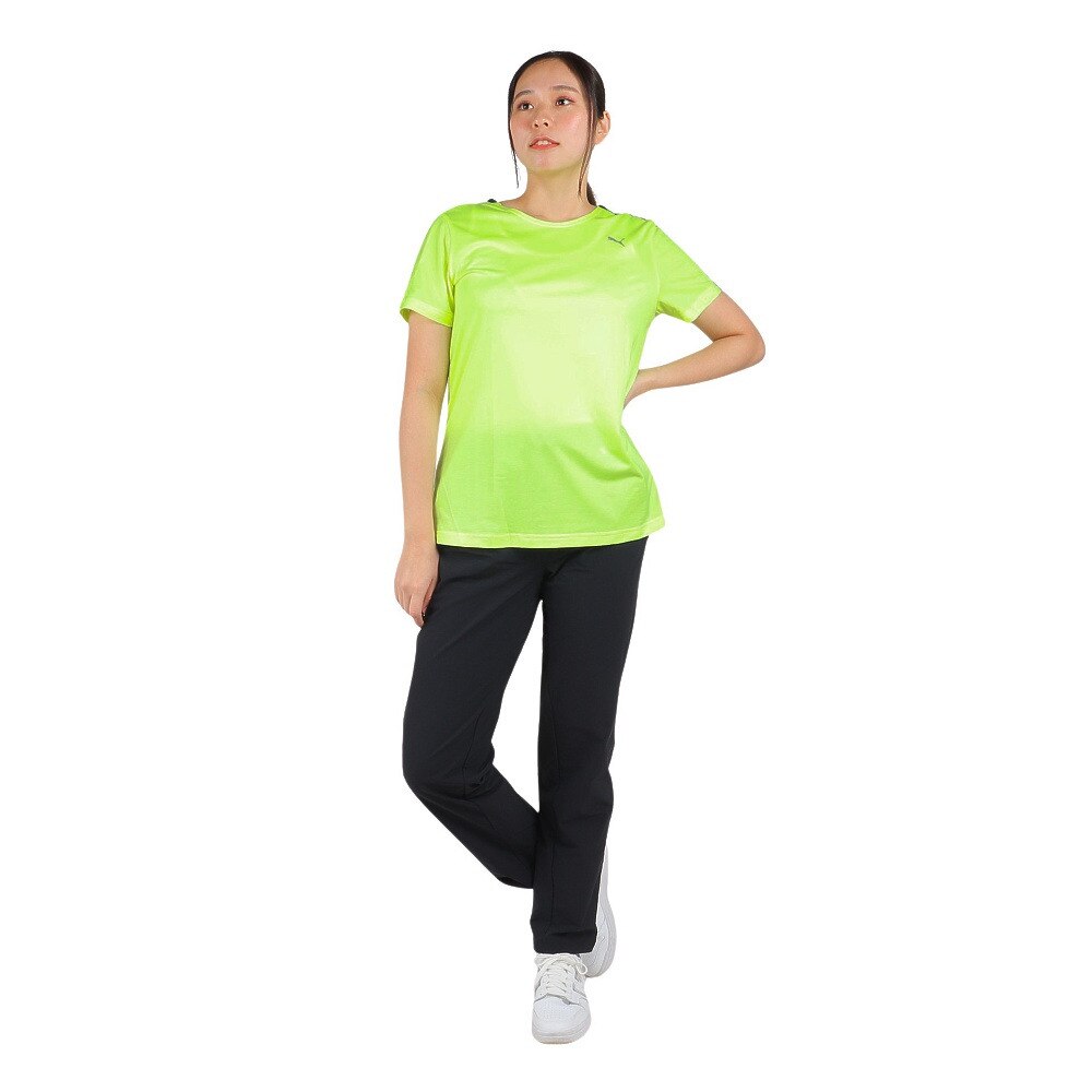 プーマ（PUMA）（レディース）ドライ 速乾 ドライプラス ランニング 半袖Tシャツ 522288 37 YEL