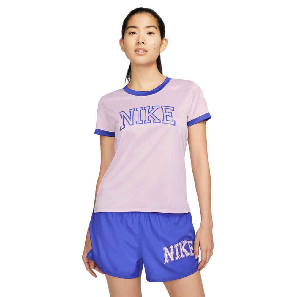 ナイキ ナイキ Nike レディース Dri Fit スウッシュ ラン 半袖 トップ Dq6372 530 スポーツ用品はスーパースポーツゼビオ