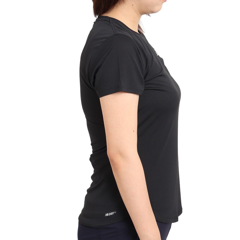 ニューバランス（new balance）（レディース）Acce 半袖Tシャツ AWT23222BK