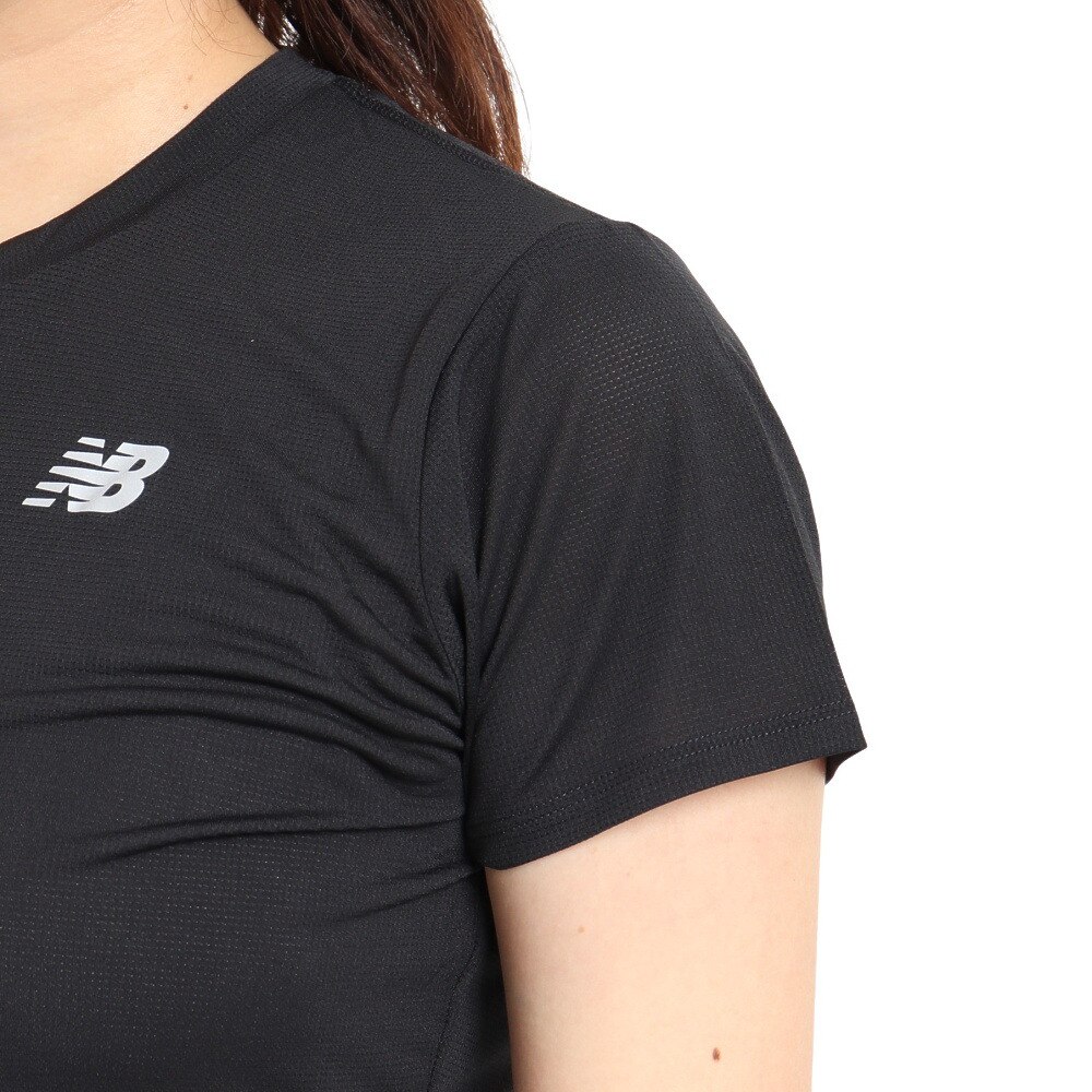 ニューバランス（new balance）（レディース）Acce 半袖Tシャツ AWT23222BK