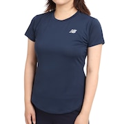 (レディース)半袖Tシャツ レディース Acce  AWT23222NGO
