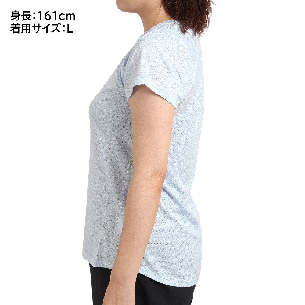 ニューバランス（new balance）（レディース）Impact Run プリンテッド 半袖Tシャツ WT21263SL2