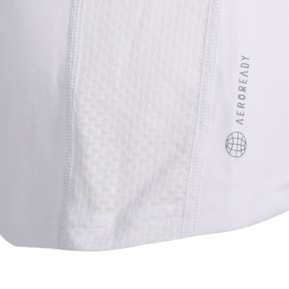 アディダス（adidas）（レディース）半袖Tシャツ レディース 白 オウン ザ ラン マルチTシャツ SW310-HB9380