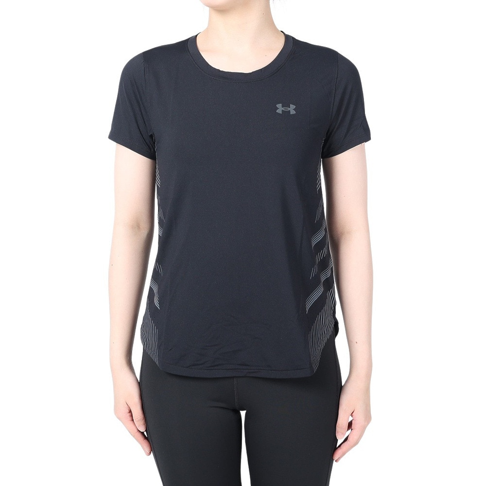 アンダーアーマー（UNDER ARMOUR）（レディース）半袖Tシャツ レディース Iso-Chill Laser 1376818 001