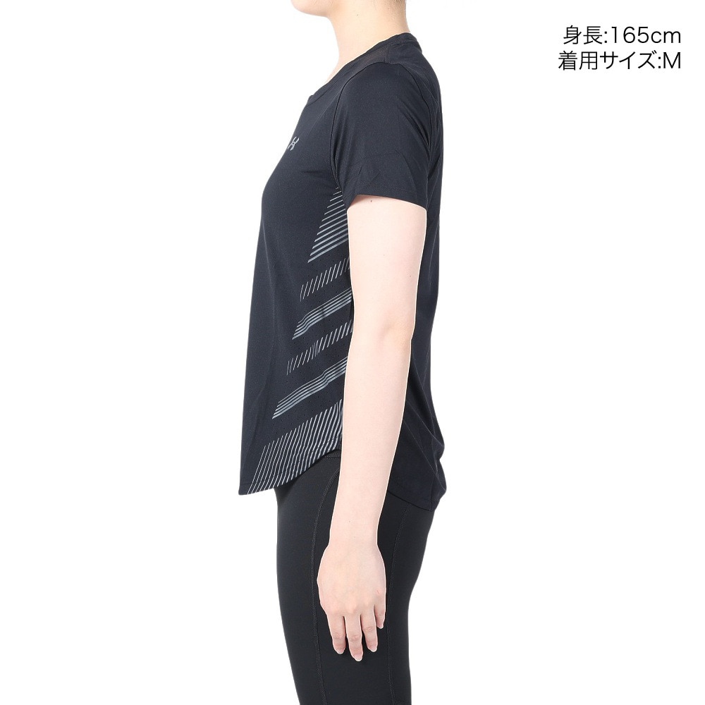 アンダーアーマー（UNDER ARMOUR）（レディース）半袖Tシャツ レディース Iso-Chill Laser 1376818 001