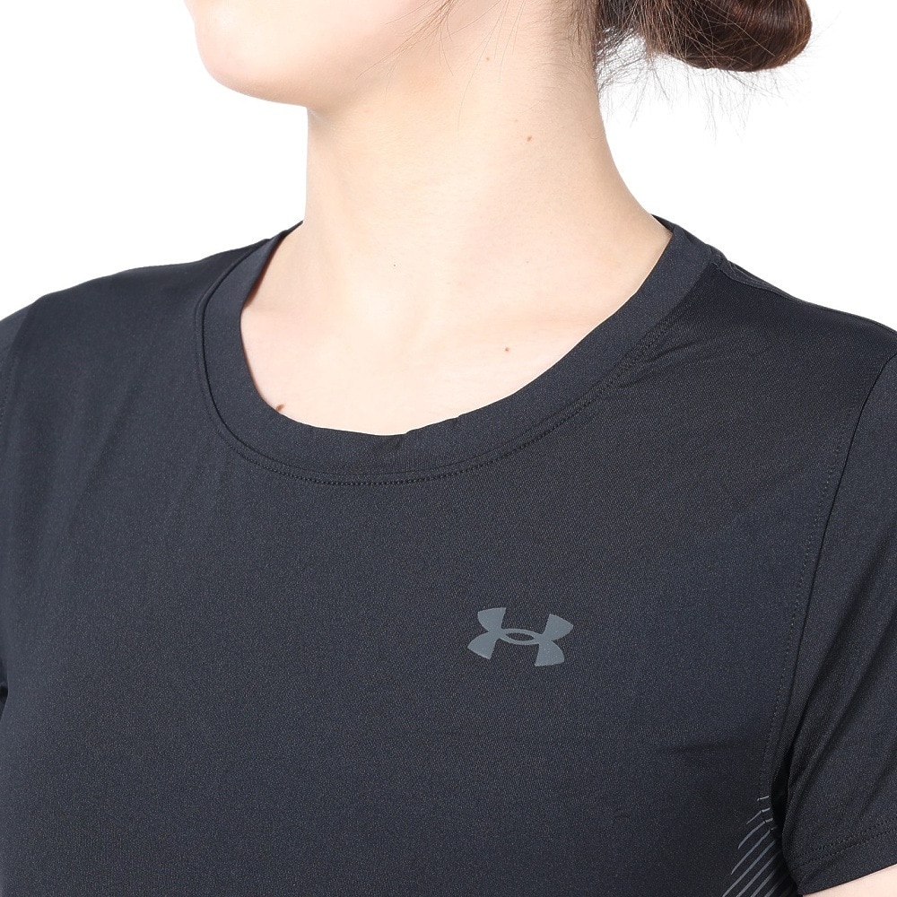 アンダーアーマー（UNDER ARMOUR）（レディース）半袖Tシャツ レディース Iso-Chill Laser 1376818 001
