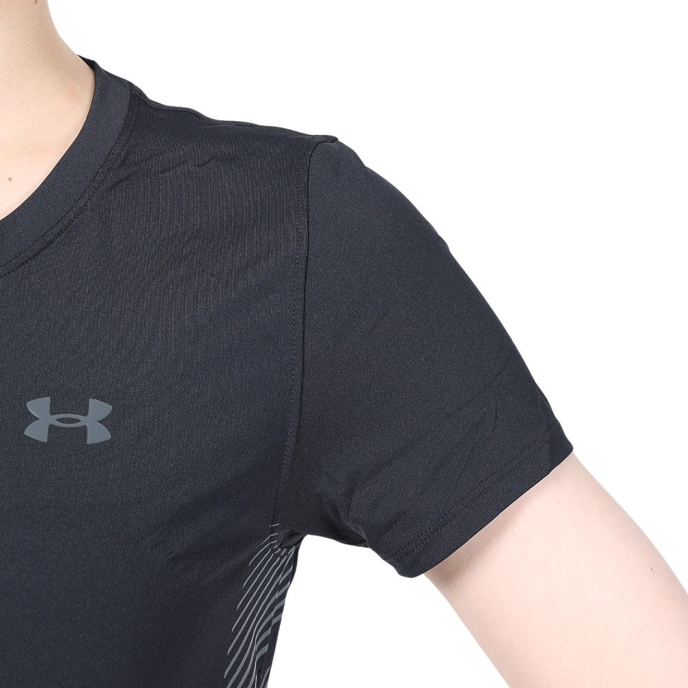 アンダーアーマー（UNDER ARMOUR）（レディース）半袖Tシャツ レディース Iso-Chill Laser 1376818 001