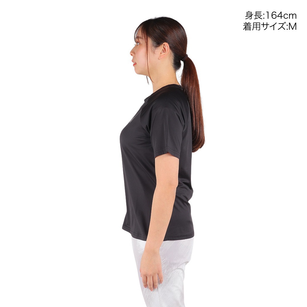 スキンズ（SKINS）（レディース）半袖Tシャツ レディースロゴ 185-27040-019