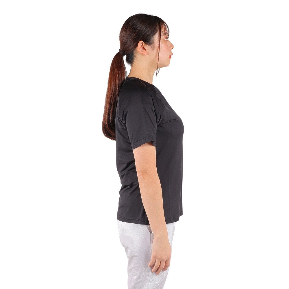 スキンズ（SKINS）（レディース）半袖Tシャツ レディースロゴ 185-27040-019