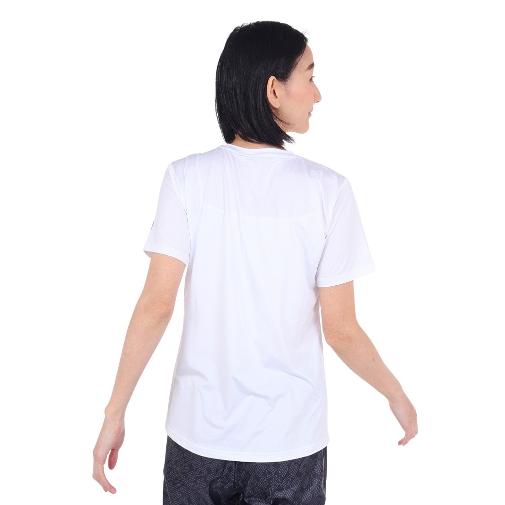 スキンズ（SKINS）（レディース）半袖Tシャツ レディース ロゴTシャツ 185-27041-004