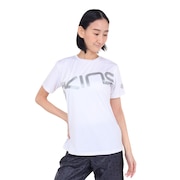 (レディース)半袖Tシャツ レディース ロゴTシャツ 185-27041