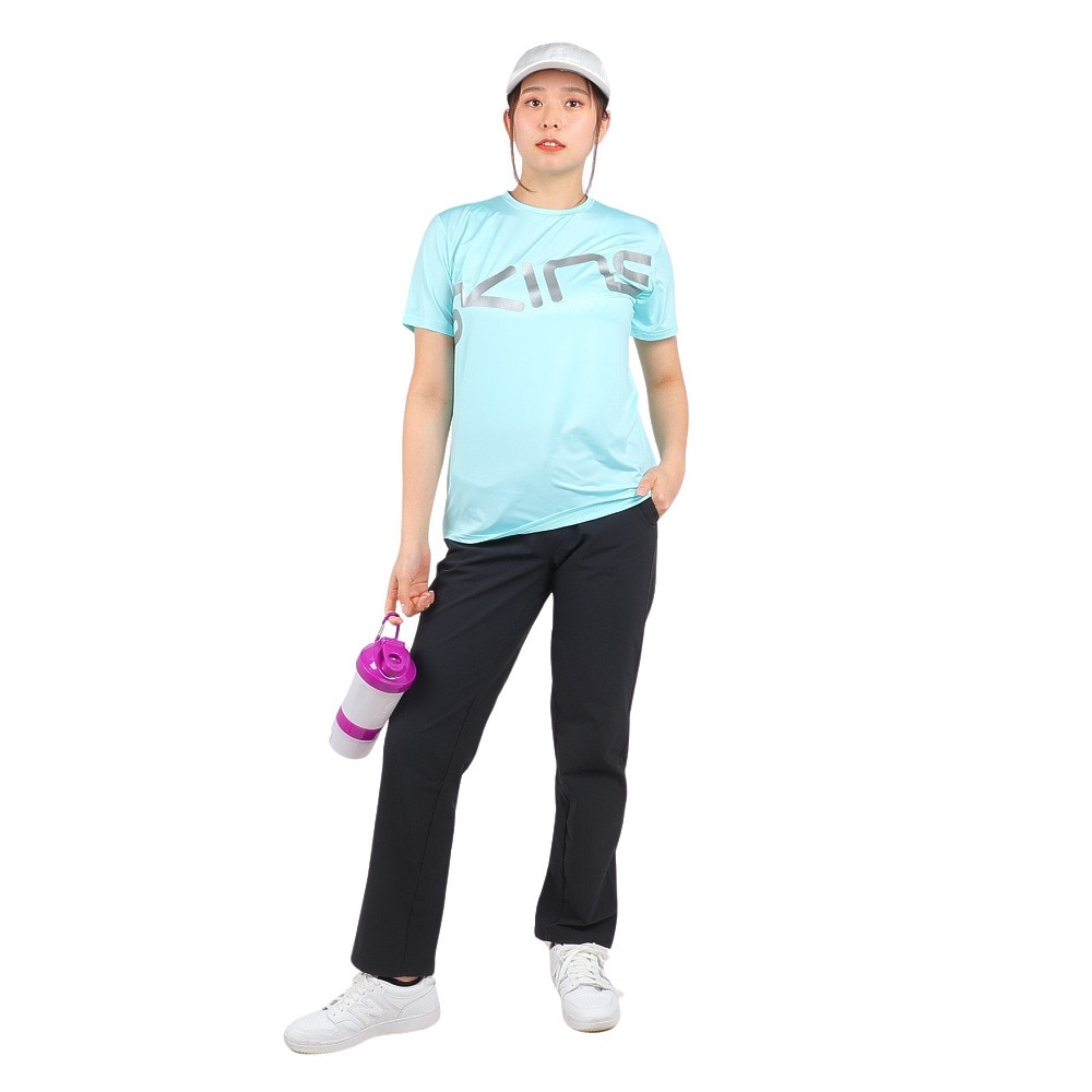 スキンズ（SKINS）（レディース）半袖Tシャツ レディース ロゴ Tシャツ 185-27041-091