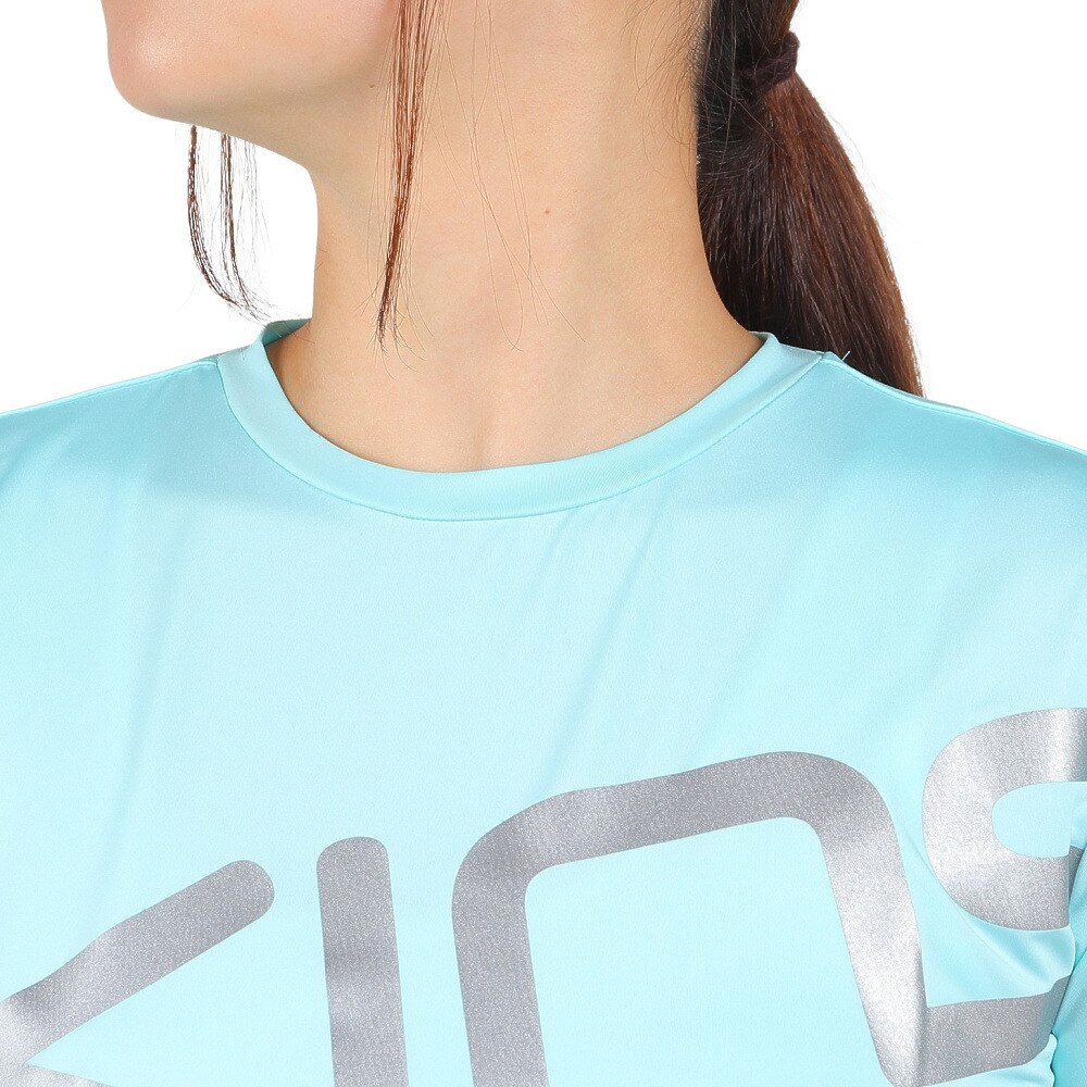 スキンズ（SKINS）（レディース）半袖Tシャツ レディース ロゴ Tシャツ 185-27041-091